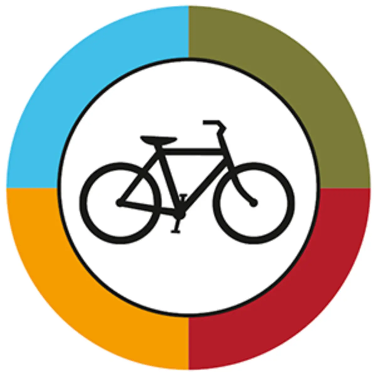 Logo mit Fahrrad