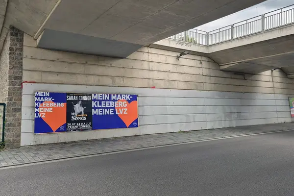 Die Unterführung in Richtung Süden im Jahr 2024...