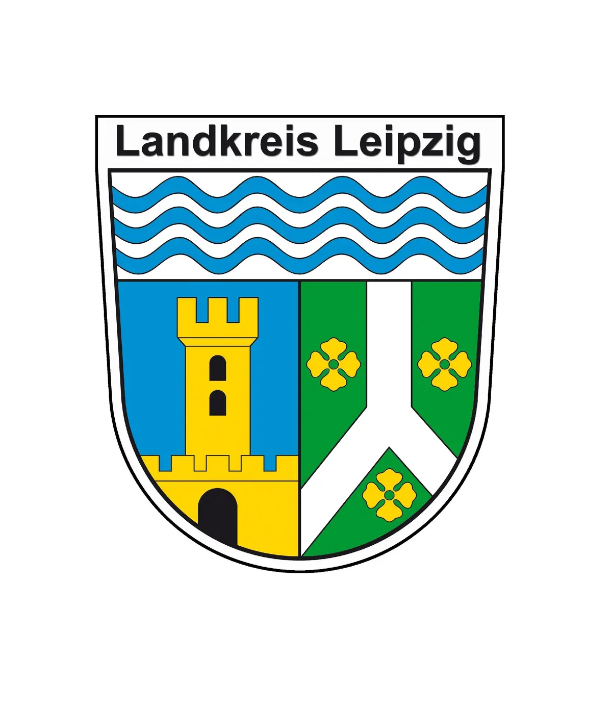 Wappen Landkreis Leipzig Wappen des Landkreises Leipzig.