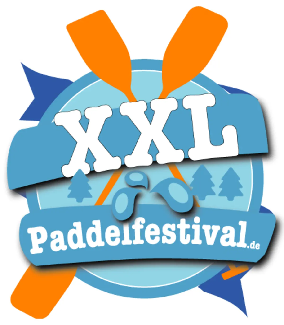 Das Logo des XXL-Paddelfestivals.